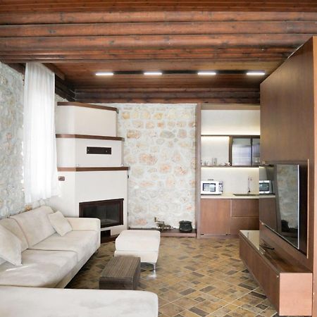 Seaside Duplex Stone Villa Qeparo Exterior foto